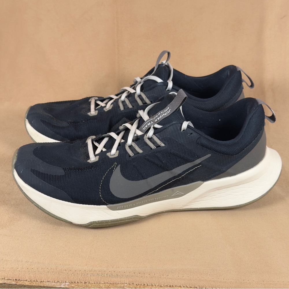 Nike Juniper Trail 2 Mens Trail Running Shoes Obsidian Grey Size 13 - Picture 3 of 8